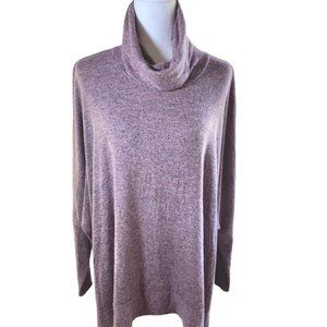 Cherish Oversized Soft Cowl Neck Tunic Sweater